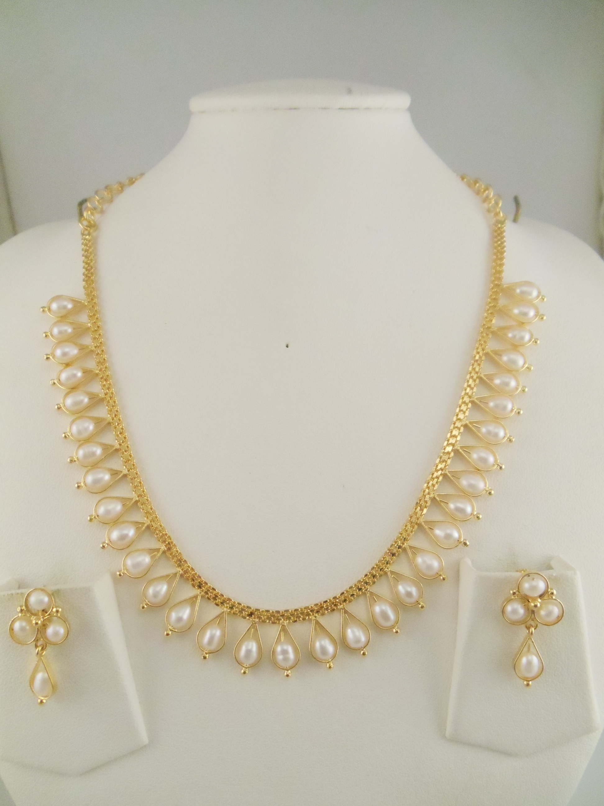 1gm Gold Jewelry Necklace Sets