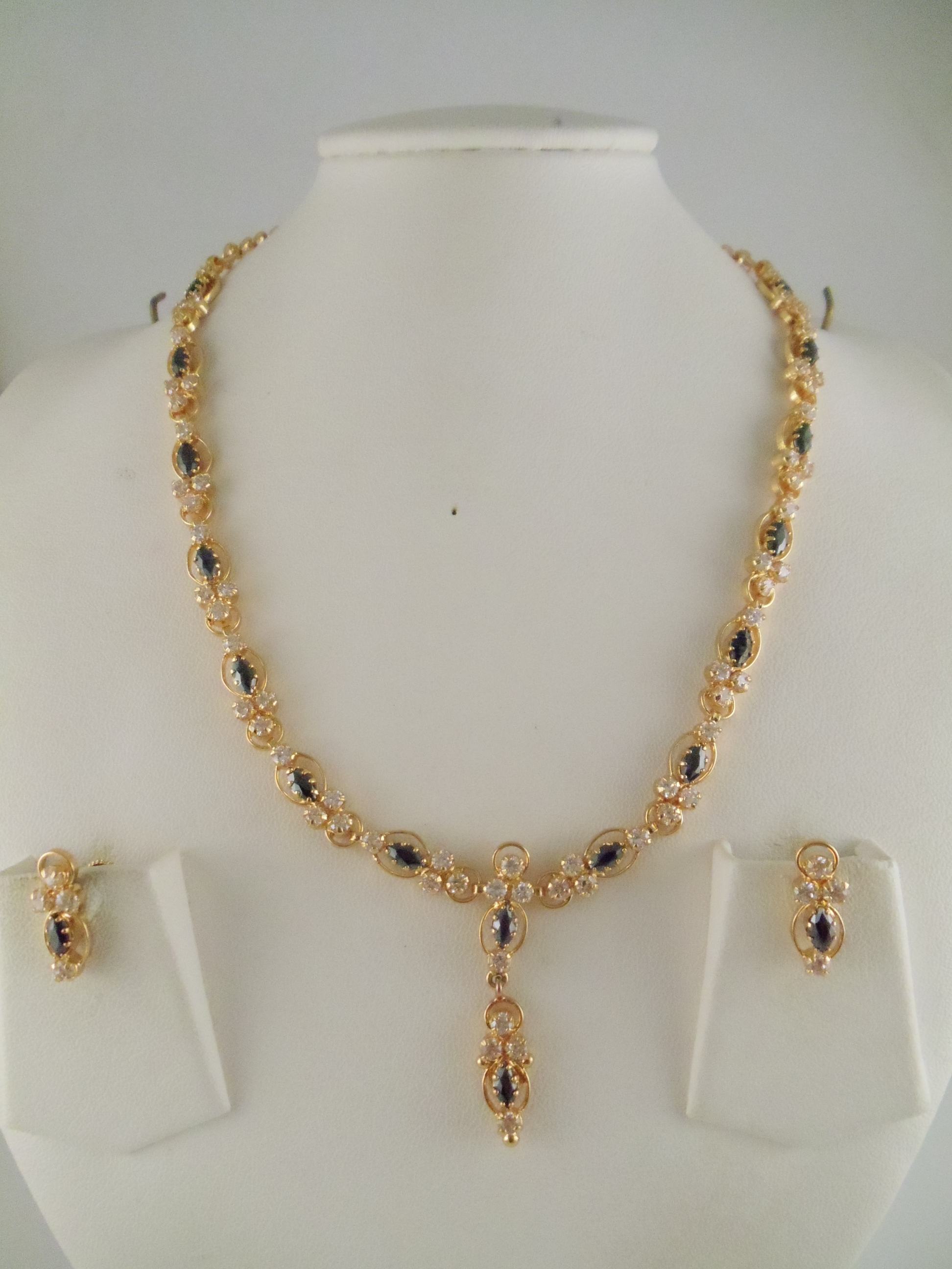 Black And Gold Necklace