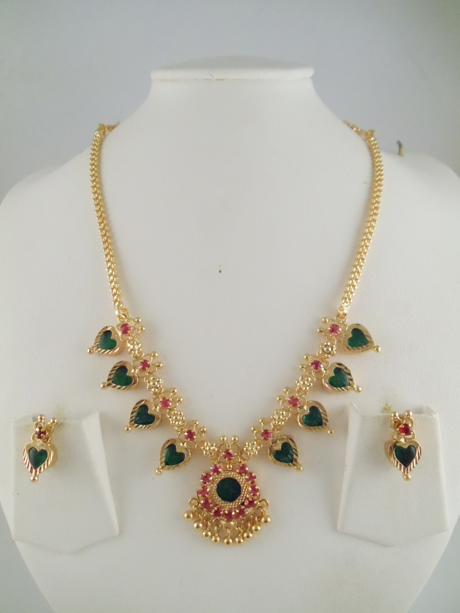 1gm Gold Jewelry Necklace Sets