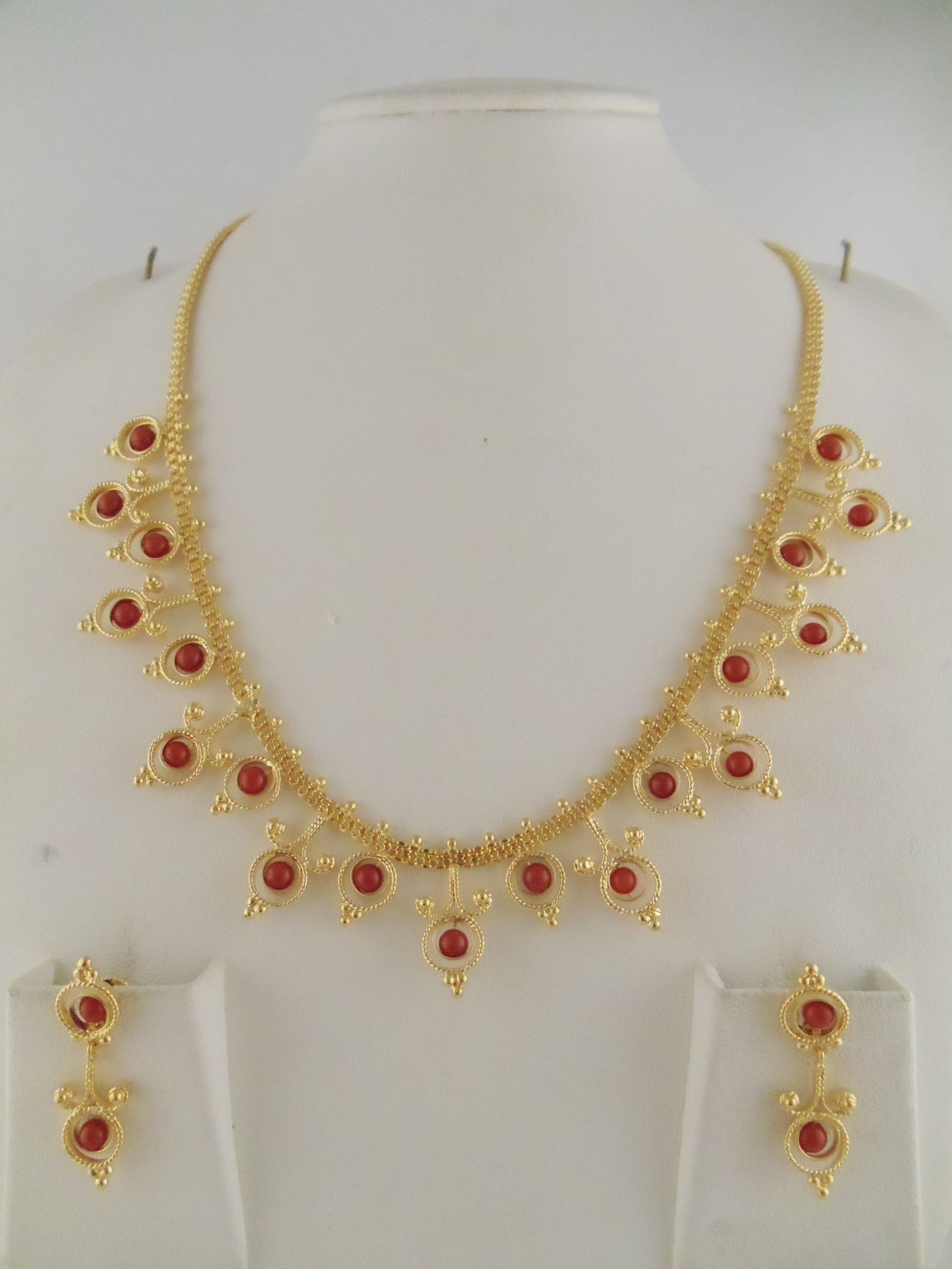 1gm Gold Jewelry Necklace Sets