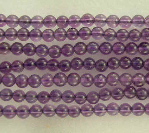 amethyst round beads